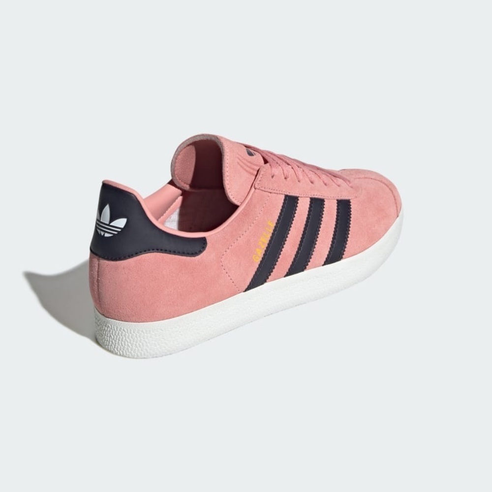 NIB NWT Men's Size 11.5 Adidas Gazelle in Pink with Black Stripes🔥🔥 - Picture 4 of 15
